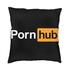 Наволочки Pornhub с логотипом, смешное порно, подарок, мягкая Современная наволочка для подушки, декоративная наволочка для салона