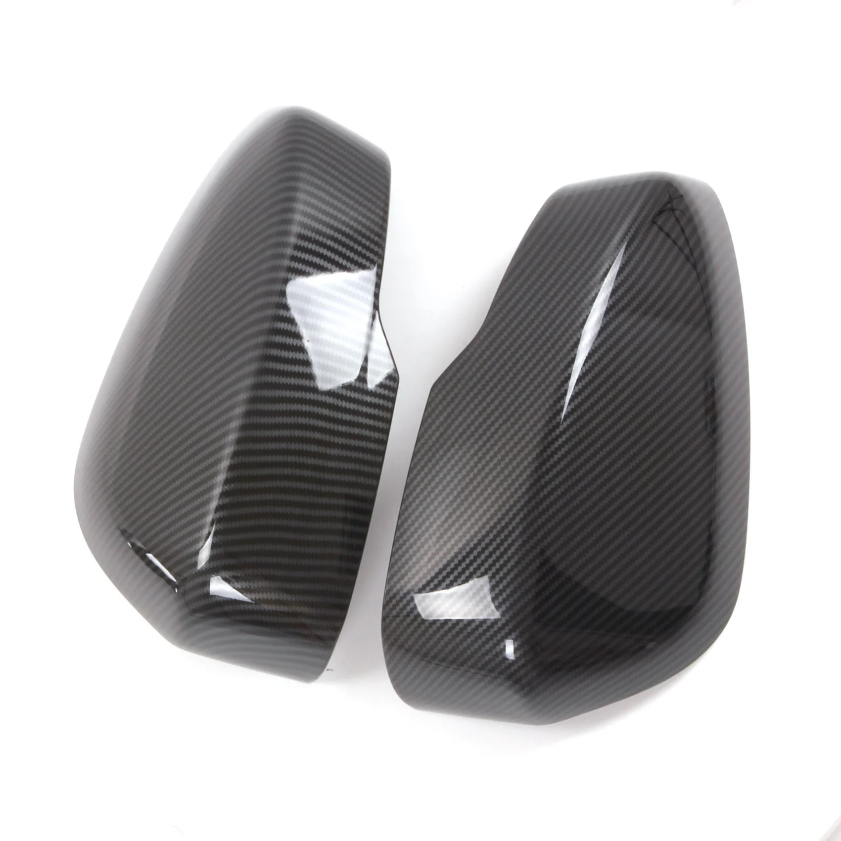

Car Carbon Fiber ABS Exterior Side Rearview Mirror Cover Trim Fit for Mitsubishi Xpander 2022 2023