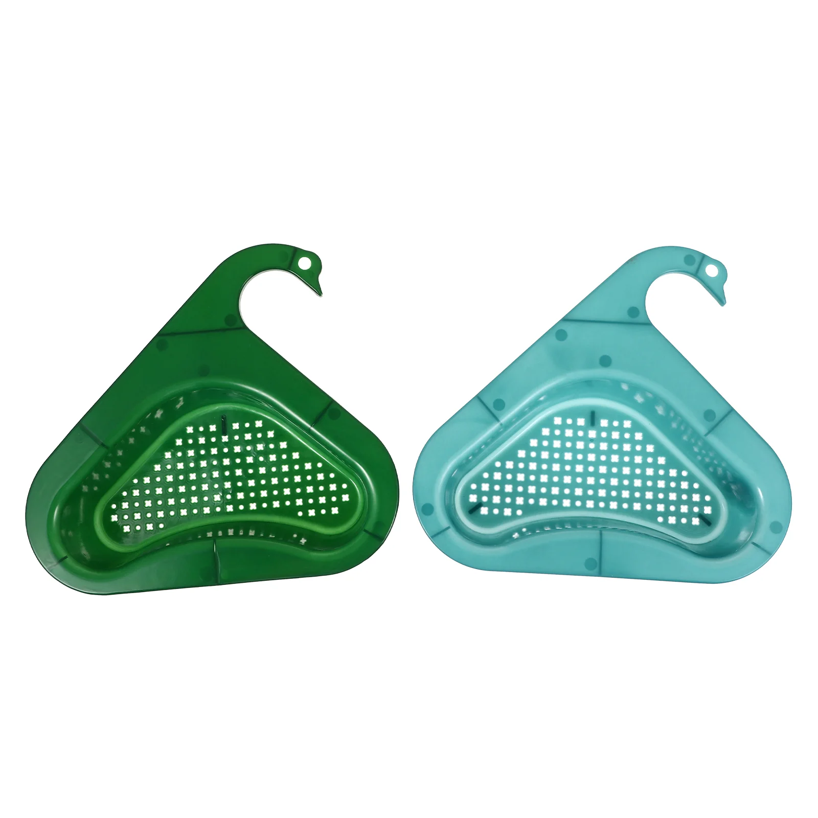 

Sink Basket Drain Filter Strainer Triangle Rack Storage Shelf Colander Kitchen Garbage Hanging Draining Corner Triangular Sponge