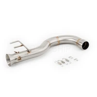 motorcycle exhaust catalyst delete pipe for can am spyder 2007 to 2022 with 1330 motor no v twins for can am f3 s t decat pipe
