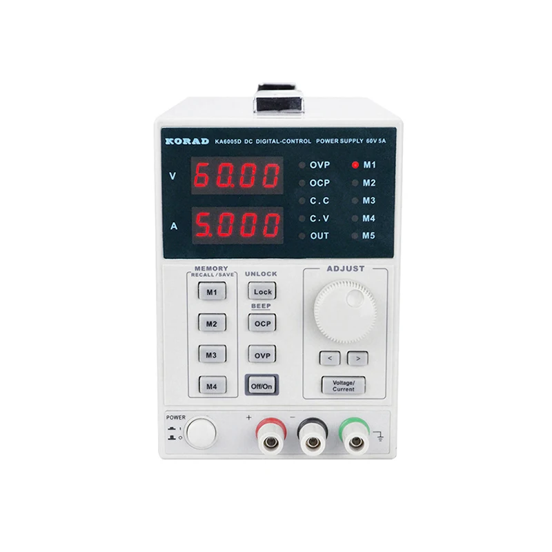 KORAD KA6005D прецизионный линейный источник питания постоянного тока 60 В 5 А цифровое