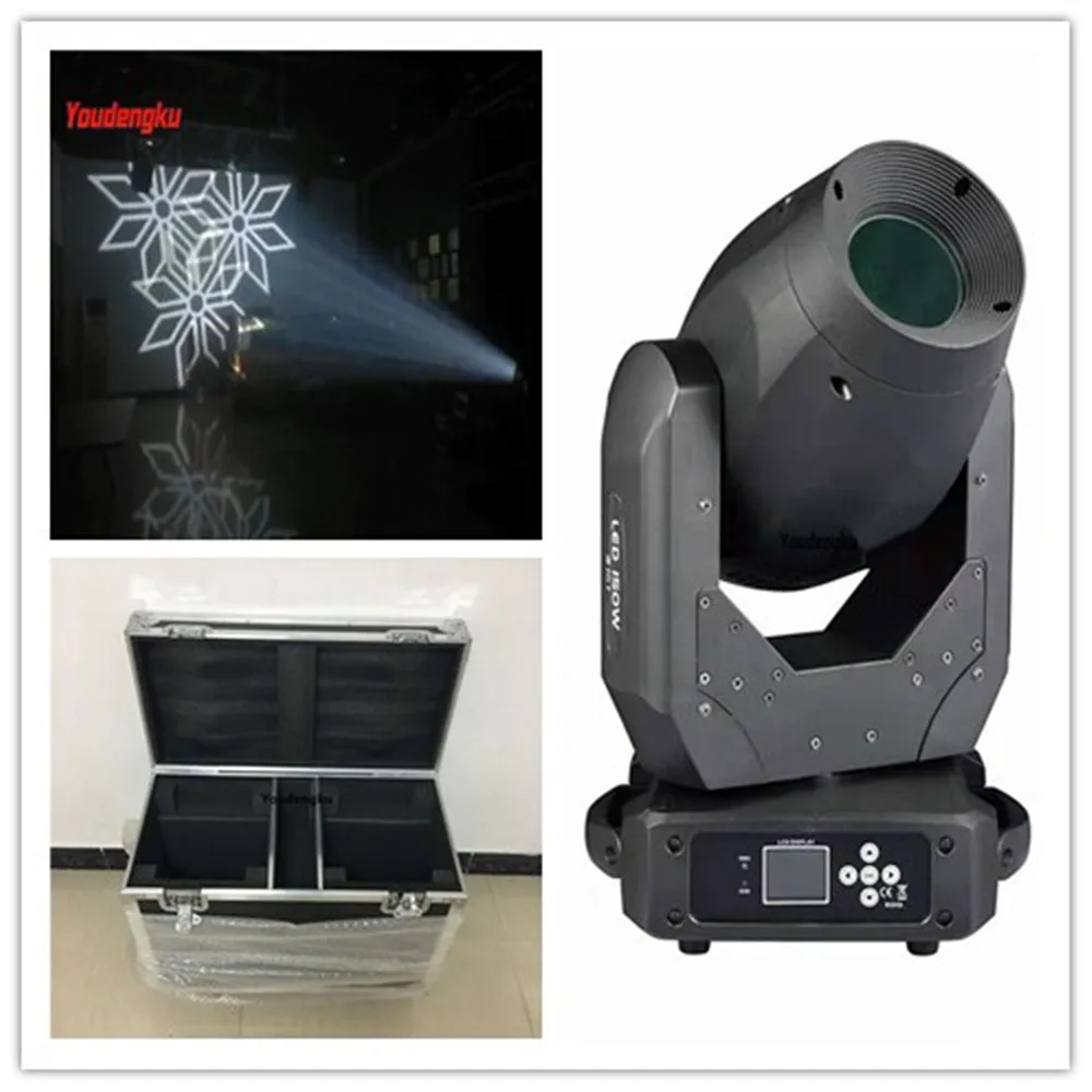 2 шт. с чехлом Lyre 3 Prisms луч подвижной головкой светодиод 150 светодиодный точечный