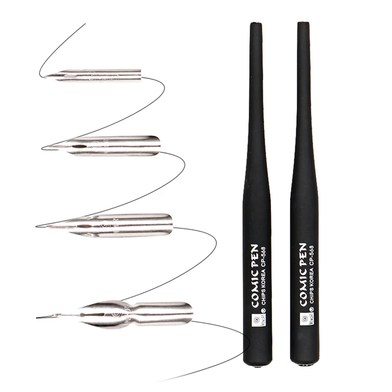 

Comic Drawing Pens Set Art Calligraphy Practice Kit Beginner Artist Sketching Pen for Invitations Writing Art Drawing 2022 New
