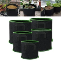 235710 gallon grow bags fabric grow container bag pot vegetable strawberry tomato growing planter garden flower planting pot