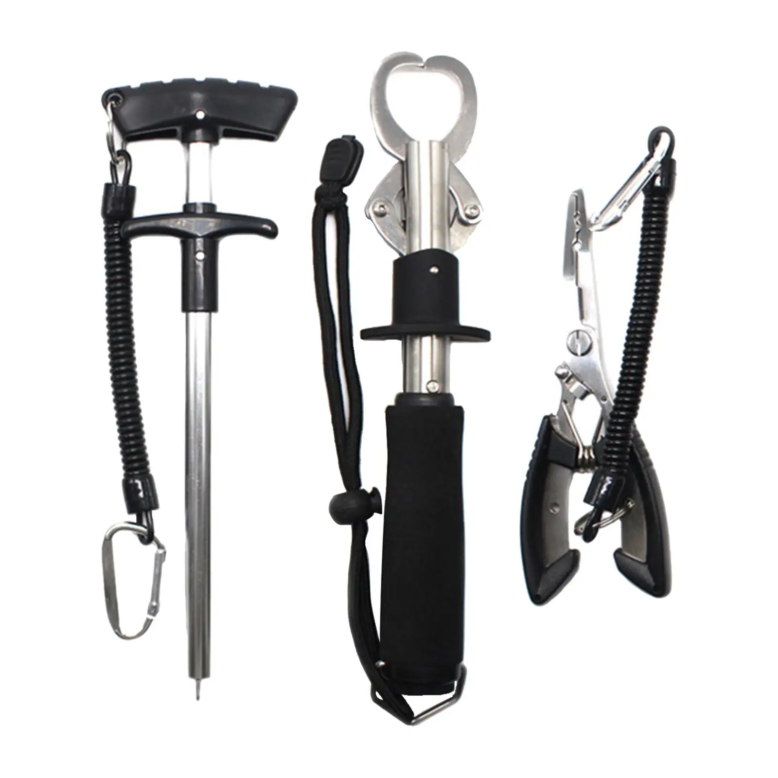 

3x Fishing Pliers Set Line Cutter Multifunction Professional Lip Gripper
