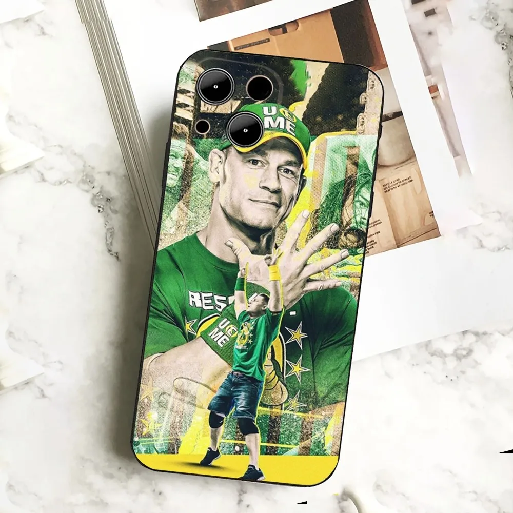 Чехол для телефона John Cena Wrestling Star Actor IPHONE 15 13 14 12 Mini 11 Xr X Xs Pro Max 8 7 Plus задняя крышка