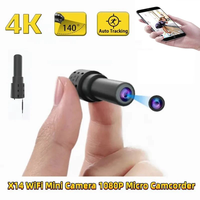 

1080P Mini Wireless Camera WiFi Secret Home Motion Detection Video Voice Recorder DVR Multi-user Remote Monitor USB Espia Camera