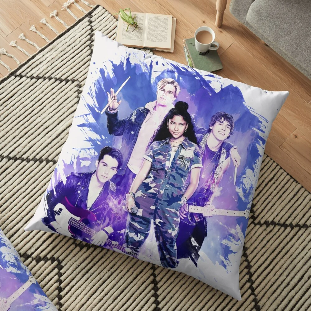 

Julie and The Phantoms Pattern Pillow Case Fashion Square Cushion Car Sofa Home Office Decor