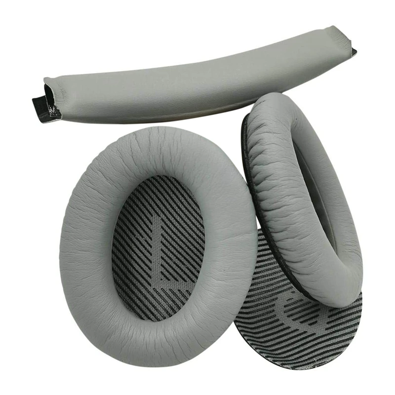 

1 Pair Headband Cushion Grey Headband Cushion For Quiet Comfort 25 35 (QC25 QC35) And Quietcomfort 35 II (Qc35ii)