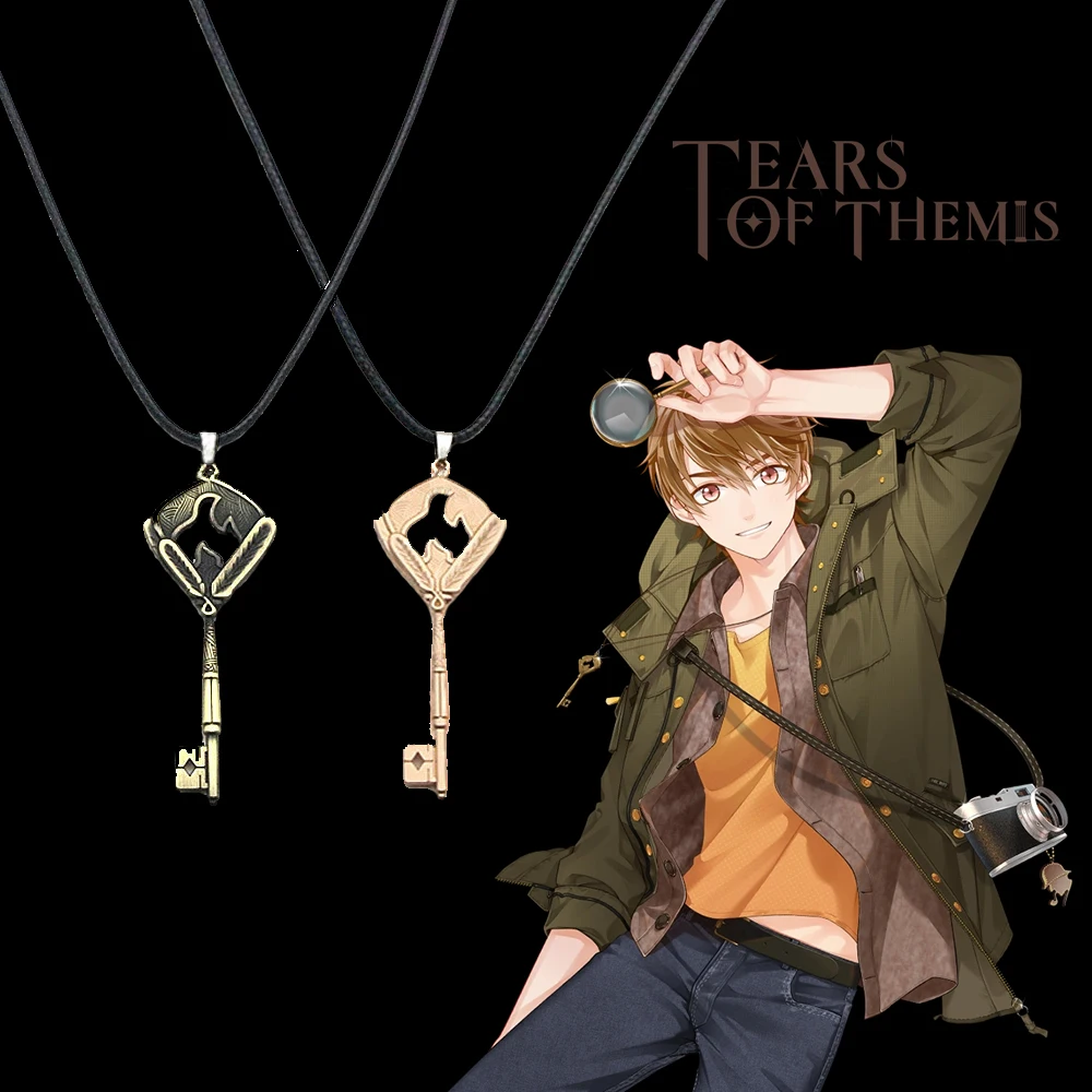 

Game Tears of Themis Cosplay Necklace Luke Pearce Key Pendant Vintage Necklaces for Women Men Choker Jewelry Accessories