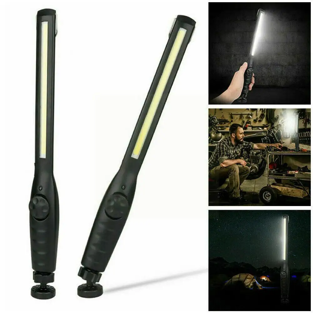 

Protable Spotlight Working Light Multifunction Rechargeable Lamp Worklight Light Slim Torch Led Cob Outdoor Work Flashlight Z1q4