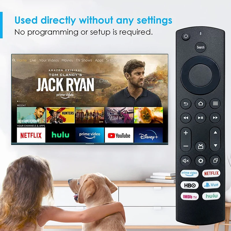 

Универсальный сменный ИК-пульт дистанционного управления для Toshiba Insignia Fire Smart TV CT-RU1US-21 NS-RCFNA-21 NS-RCFNA-20 CT-RC1US-19
