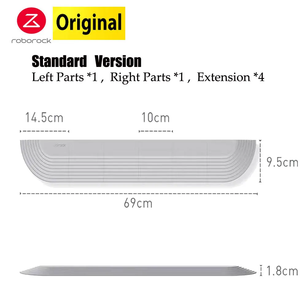 

Оригинальный помощник по пересеченной местности Roborock Ramp для roborock S8 S7 Q7 Q8 Q Revo S6 S5max S7 Maxv, все серии роботов-пылесосов
