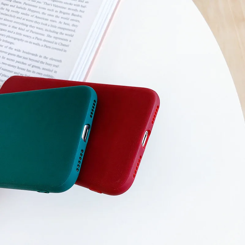 Силиконовый чехол для iphone 6 6s 7 8 Plus SE 2020 X XR Xs Max 11 12 13 14 Pro