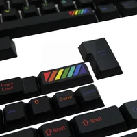 140 keys gmk midnight rainbow keycaps profile sublimation pbt keycap dye 7u spacebar 6 25u keyboard mechanical j1w3