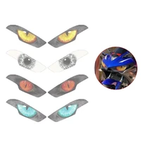 motorcycle 3d front fairing headlight sticker guard for y amah yzf r3 yzf r25