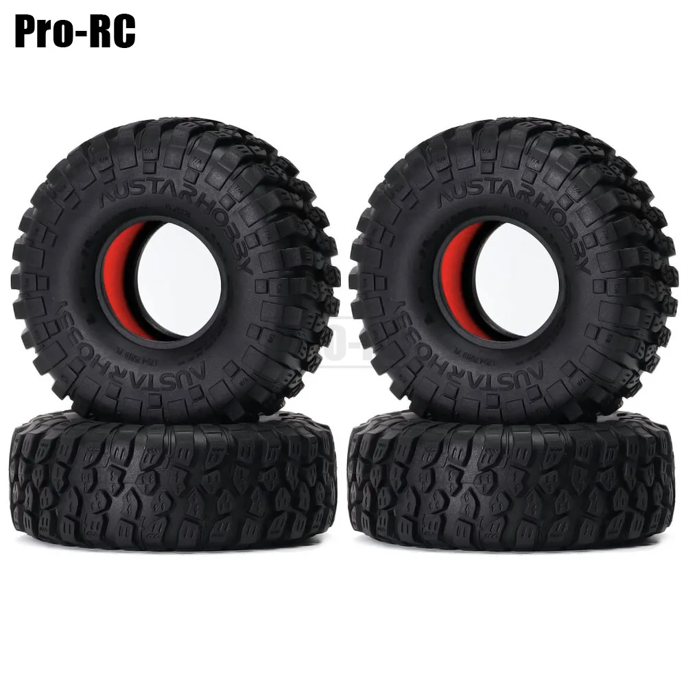 

1,9 дюймовые скалы для скалолазания 120 мм резиновые шины 4 шт. для радиоуправляемого 1/10 гусеничного автомобиля Axial SCX10 II III CC01 D90 Traxxas TRX4