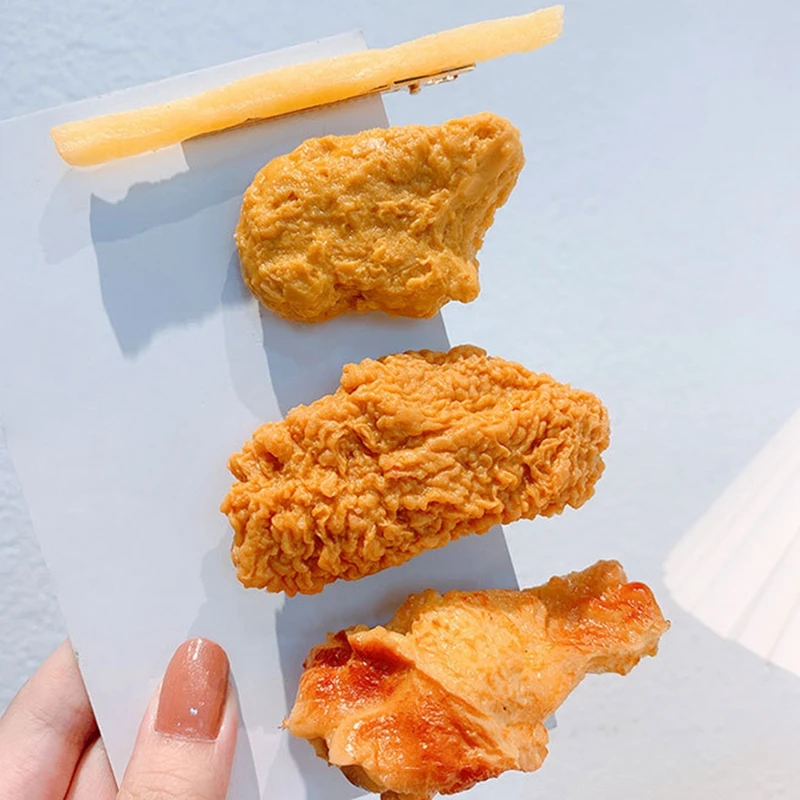 Имитация еды жареная искусственная кожа забавные жареные куриные ножки