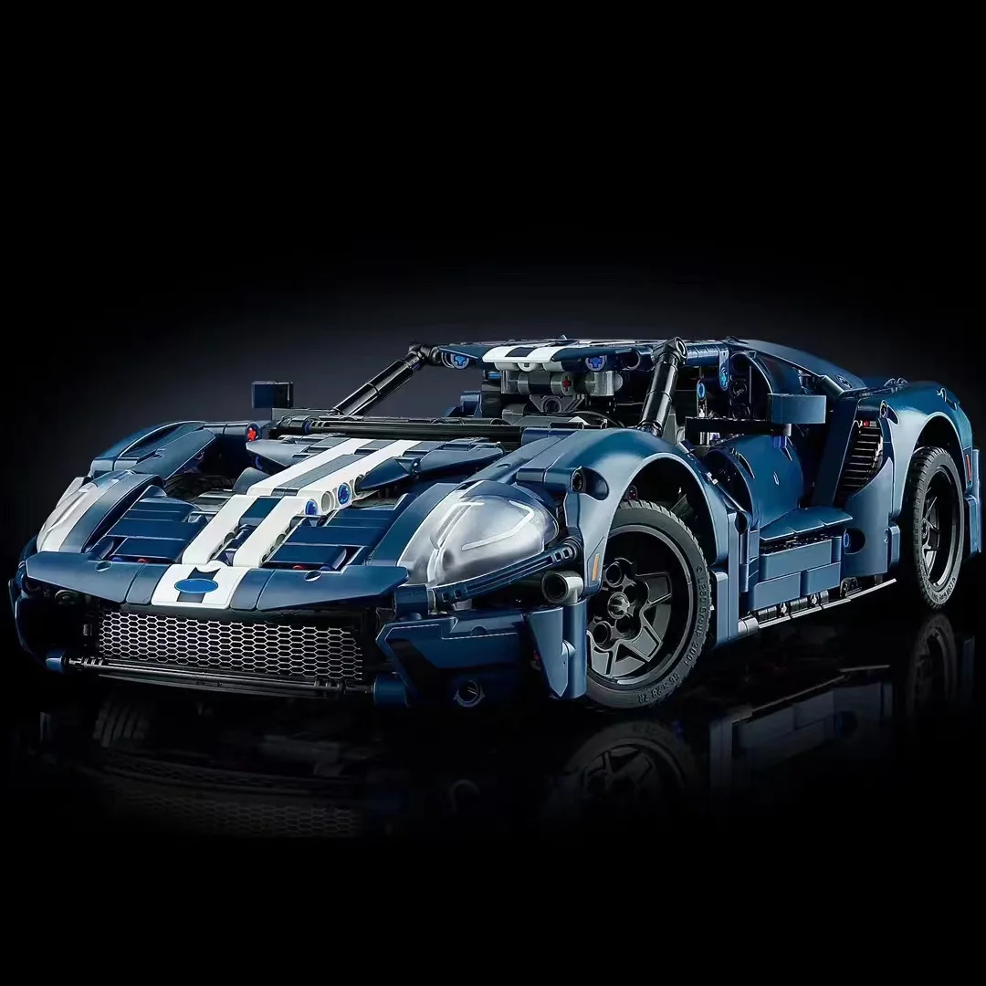 

2023 NEW Technical Forded GT Classic Supercar Sports Racing Car Model Building Bricks Blocks Bricks Toy Gift For Boy Kids 42154