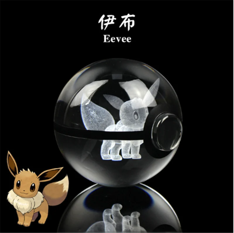 Room Decor Pokemon Crystal Night Light Kids Table Lampara Xmas Gift