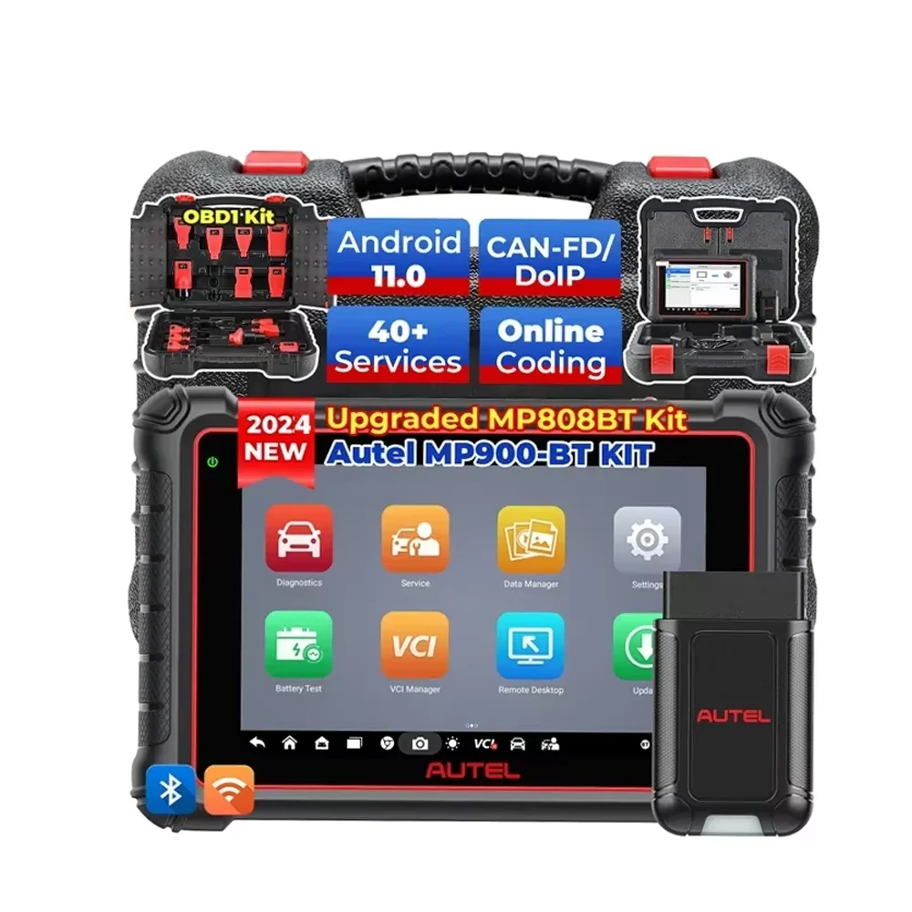 Autel MaxiPRO MP900-BT KIT диагностические инструменты CANFD DOIP двунаправленный автомобильный