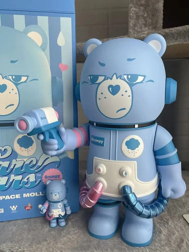 Подлинная фигурка медведя Mega Space Molly 400% и 100% Love-A-Lot Kawaii декор интерьера подарок на