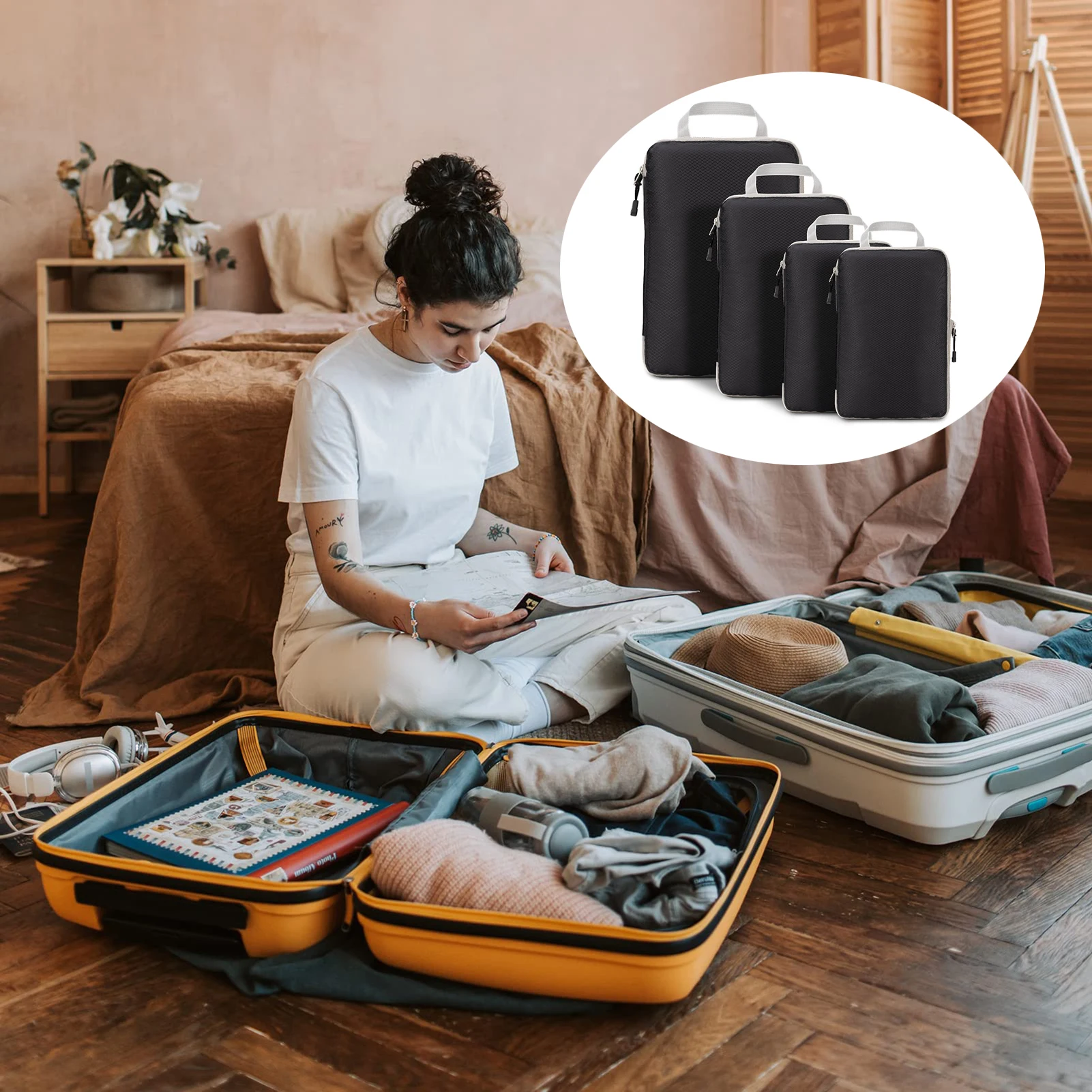 Набор из 4 предметов оформление для путешествий фотосессия друзей семьи соседей