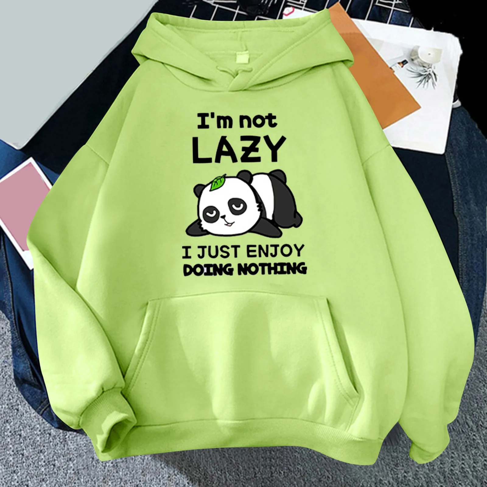 

Womens Cute Sweatshirts Print Long Sleeve Hoodie Pullover Fleece Sweater Quarter Zip Women Women Winter Tops Pullover Womens