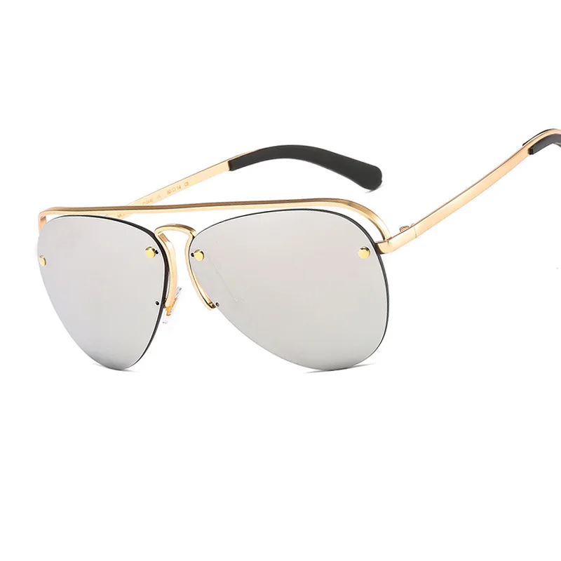 

Luxury Metal Punk Sunglasses Women Vintage Pilot Sun Glasses Men Oculos Feminino Sunglass Lentes Gafas De Sol Eyewear Z1004