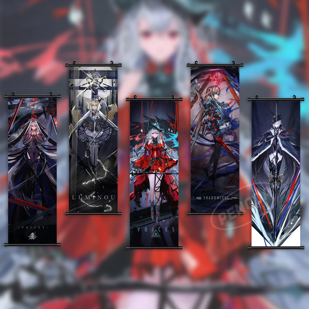 

Home Decor Arknights Wall Suzuran Art Specter Painting Skadi The Corrupting Heart Hanging Scrolls Canvas Print Picture Poster
