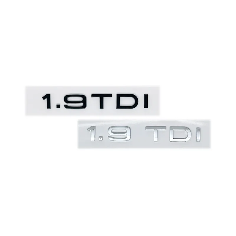 Фото 3D буквы ABS 2.0TDI 2.5TDI 3.0TDI 35TDI 40TDI 45TDI 50TDI Эмблема для Audi A1 A3 A4 A5 A6 A7 A8 Q2 Q3 Q5 Q7 Наклейка на багажник автомобиля №5