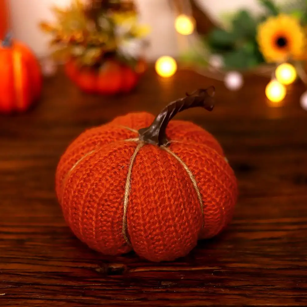 

Festive Fall Party Decorations Versatile Fabric Pumpkin Decorations for Fall Thanksgiving Halloween Props for Home Bar Shopping