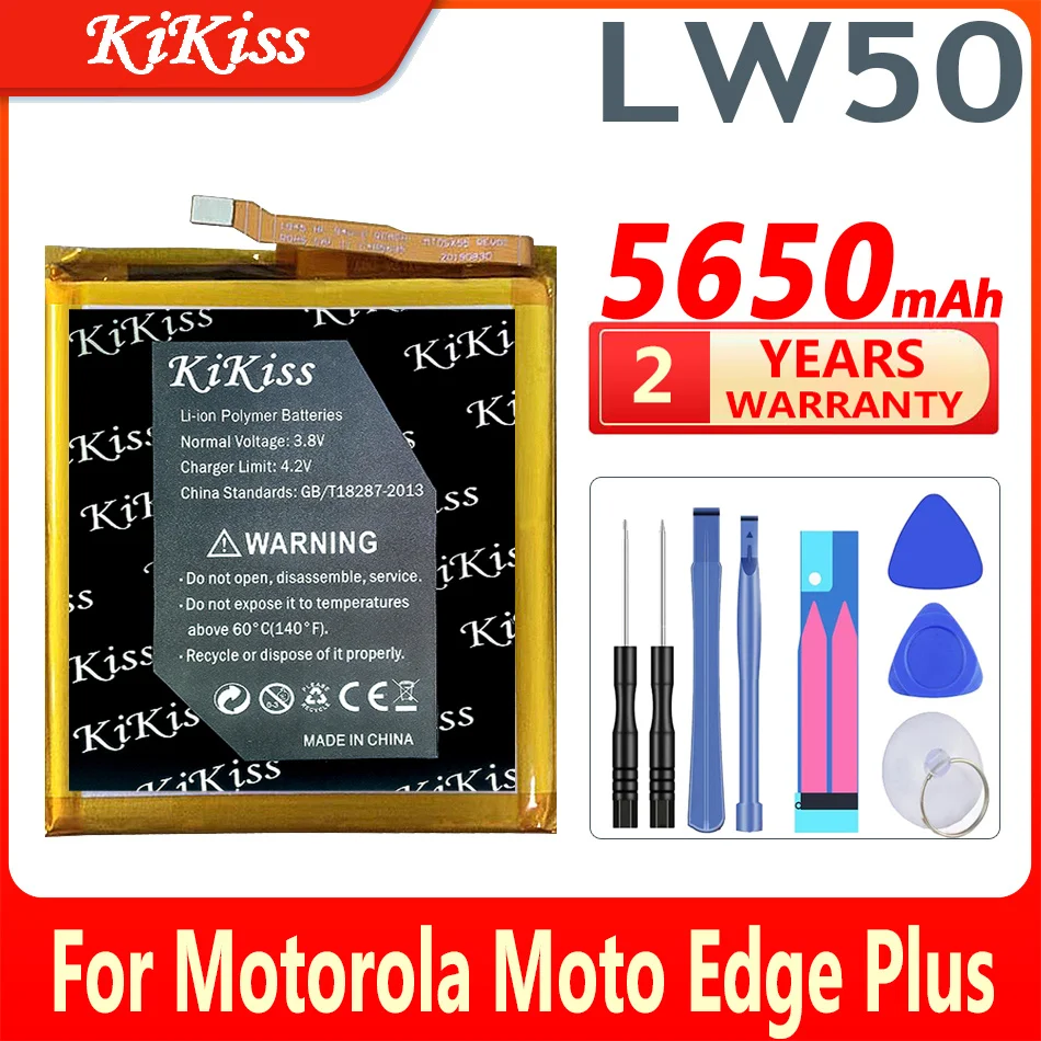 

Мощная батарея 5650 мАч KiKiss LW50 для Motorola Moto Edge Plus / Edge + / EdgePlus