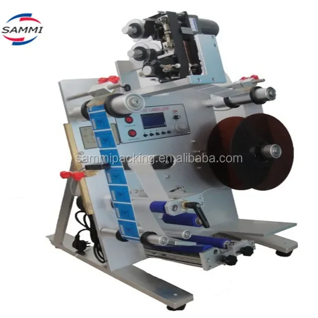 Новое поступление вертикальной маркировочной машины для круглых бутылок