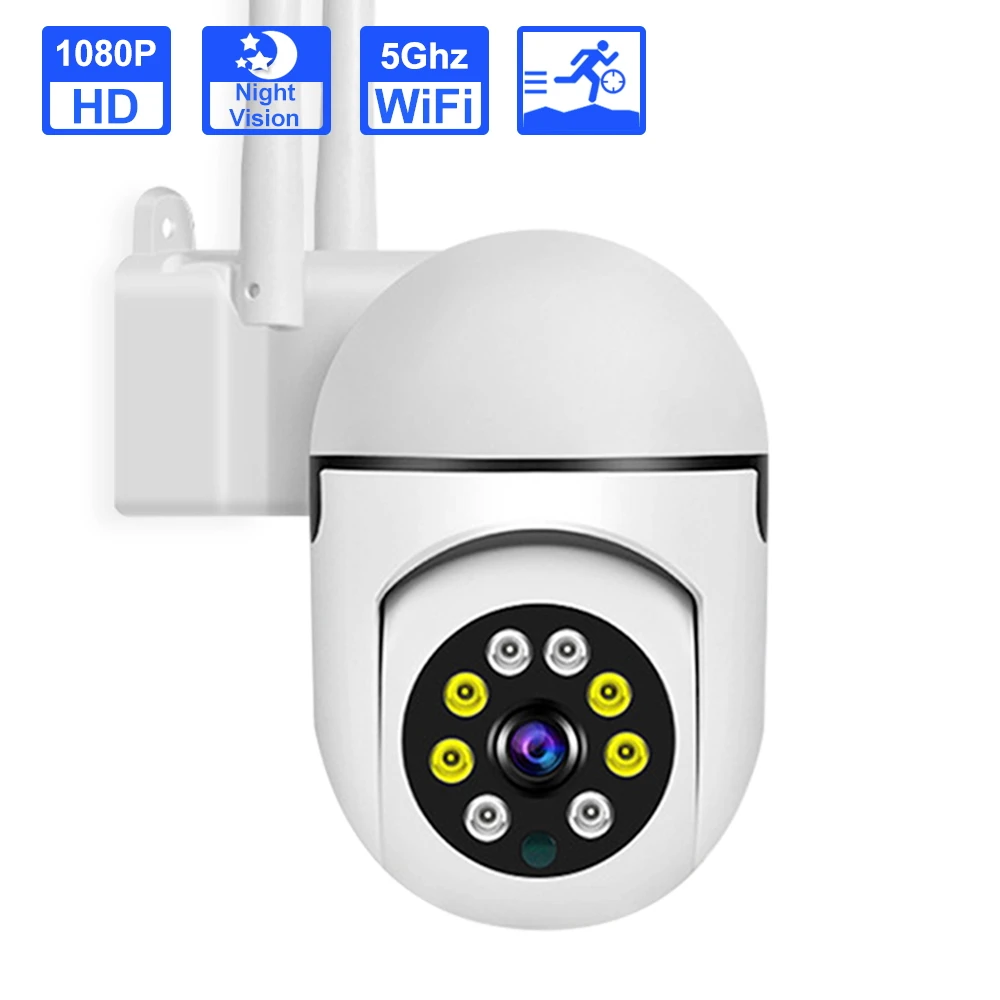 

Умная IP-камера наблюдения с Wi-Fi, 1080P, ночное видение