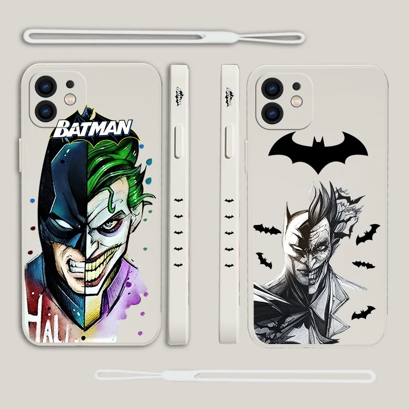 

Captains Marvels Batmans Phone Case For Xiaomi Redmi Note 12 11 11T 10S Pro Plus 10C 9A 9C 9T K40 K50 K60 4G 5G With Hand Strap