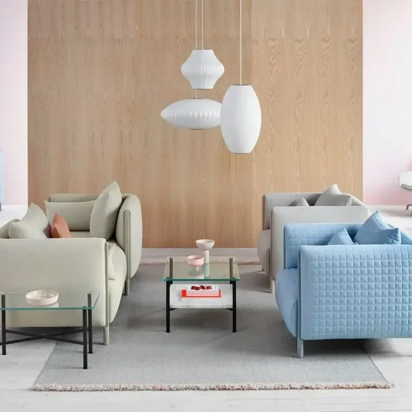 Минималистичный художественный фонарь из белой ткани люстра E27 спальня гостиная