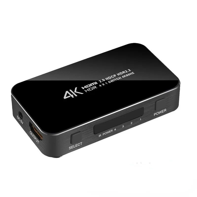 

HDMI переключатель с аудио 4K 4 в 1 Переключатель hdmi аудио экстрактор ARC разделитель hdmi в toslink аудио конвертер