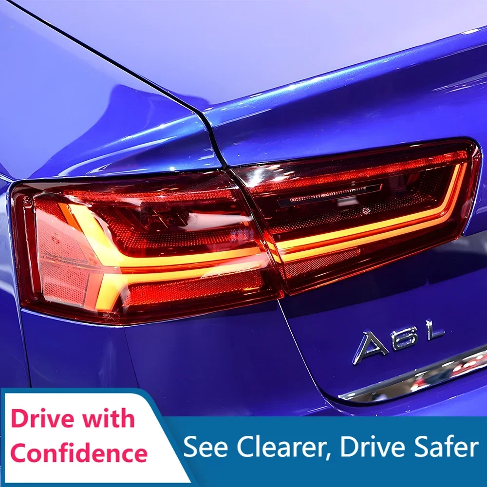 Модернизированные автоматические задние фонари в сборе для Audi A6 C7 A6L S6 2012-2015