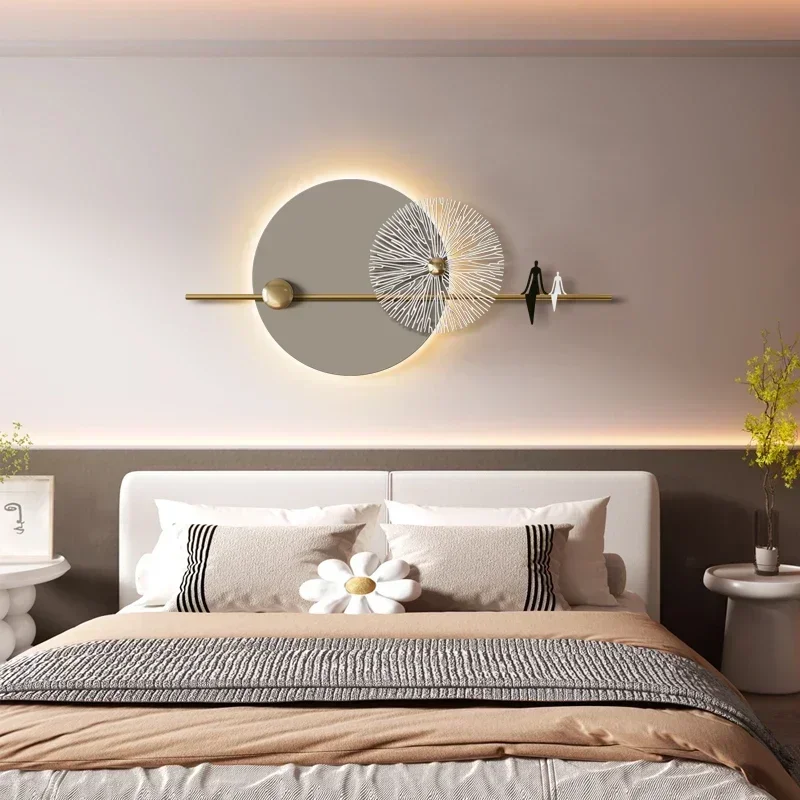 Ght Роскошный диван для гостиной фон настенные украшения столовая железное