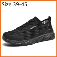 xiaomi men running shoes summer new mesh breathable casual shoes male lightweight wearable sports shoes size 39 45