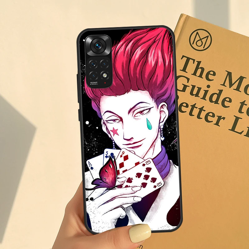 Чехол Hisoka hunter x для Xiaomi Redmi 12C 10A 10C 9C Note 12 Pro 11 10 9 8 10S 11S 12S |