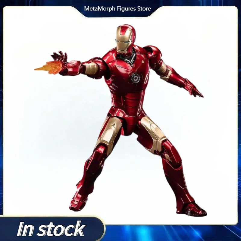 Фото Оригинальная коллекционная фигурка ZD TOYS MARVEL Iron Man MK3, модель для игр и подарков №2