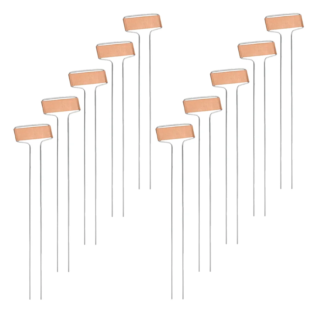 10 шт. классификационные тарелки для рассады этикетки растений медные