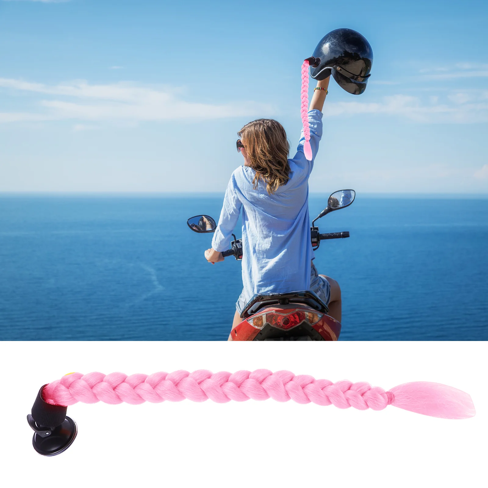 Тесьма Декор для мотоцикла Украшение Разнообразие Орнамент Наклейка Розовое