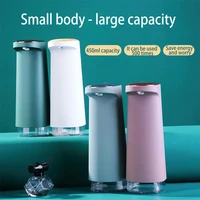 450ml automatic soap despenser usb rechargeable soap dispensers touchless foam and liquid soap dispenser bathroom accessories