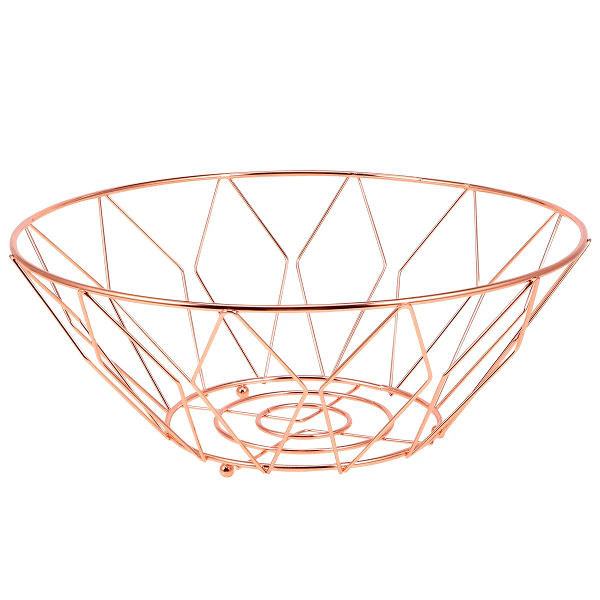 

Table Trays Eating Metal Fruit Bowl Dessert Countertop Fruit Basket Wire Fruit Basket Iron Snack Basket