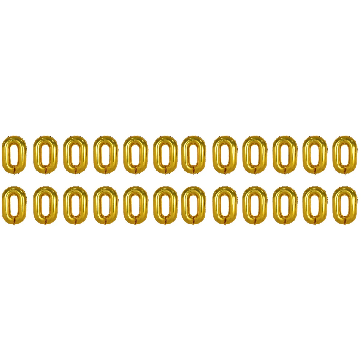 

Chain Balloons Party Decorations Balloon Link Gold Decor 90S 80S Linking Foil Giant Hip Hop Supplies Aluminum Jumbo Arch Garland