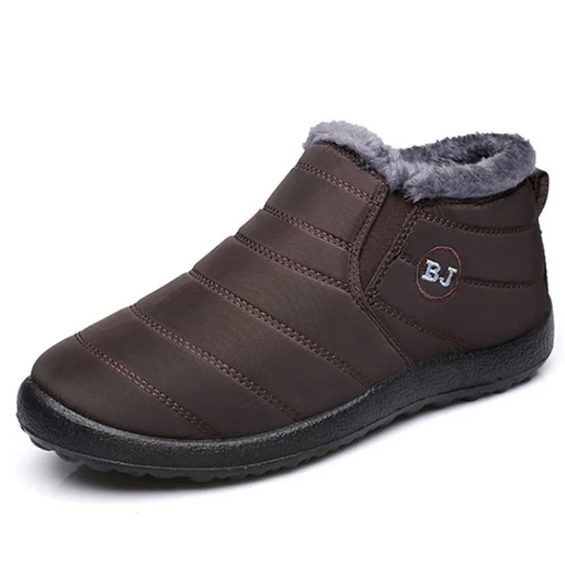 Boots Women 2022 Lightweight Winter Shoes for Women Ankle Boots Waterproof Snow Botas Mujer Slip on Black Winter Boots Female