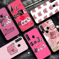 yinuoda burn book mean girls kiss hot fashion phone case for samsung a51 01 50 71 21s 70 31 40 30 10 20 s e 11 91 a7 a8 2018